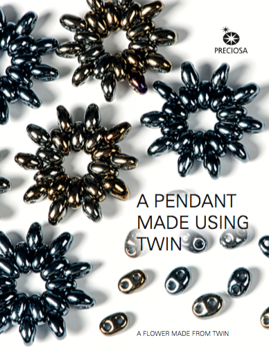 Preciosa Flower Twin Bead Project Download